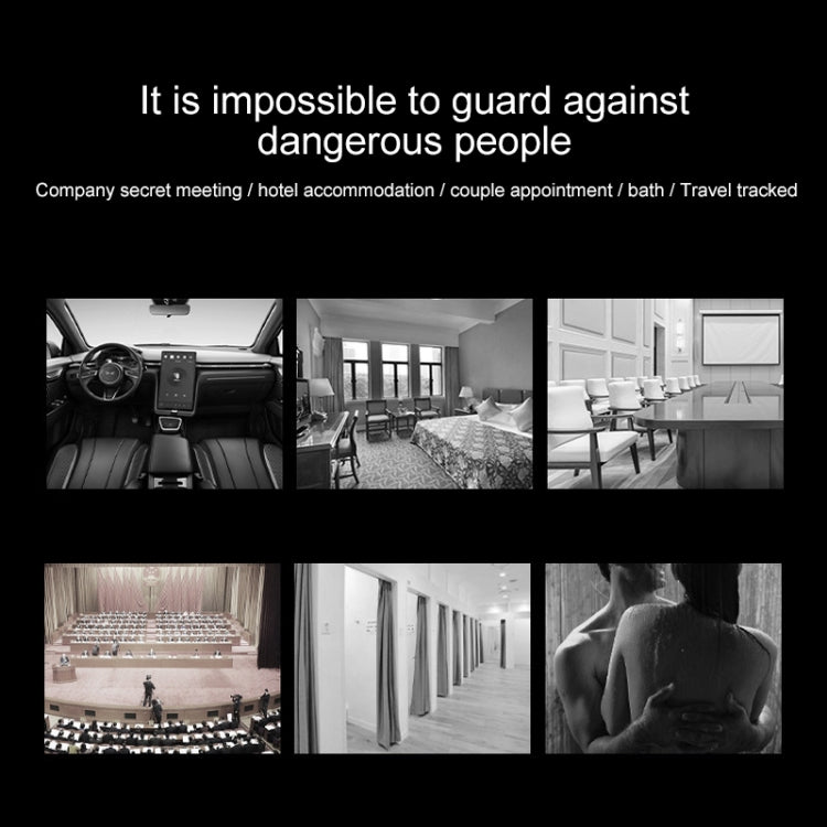Warning collage with multiple venue scenes and “dangerous people” message