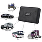 Magnetic GPS tracker with mounting for motorcycle, car, bus, and truck