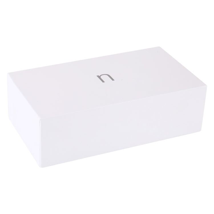 White product box packaging with minimal branding