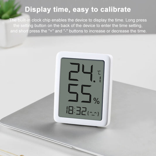 LCD digital hygrometer with display showing 24.1°C and 59% humidity