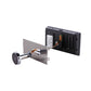 Digital door viewer security camera peep hole assembly with exposed interior module