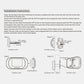 Installation diagram for smart video doorbell showing indoor monitor and outdoor camera unit wiring.