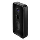 Xiaomi smart doorbell camera module, black side view with bell button.