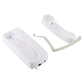 White two-way intercom doorphone pair with speaker grille and coiled cords