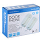Retail package for wired doorphone intercom with two handset units