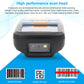 2D barcode scanner scan head module with indicator window