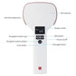 Handheld UHF RFID reader with UHF antenna, display screen, and navigation button controls